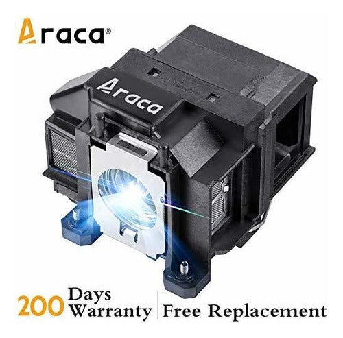 Lampara De Proyector Araca Elplp67 Con Carcasa Para Epson 1