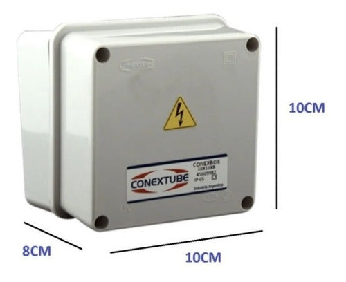 Plastic Junction Box IP65 100x100x80mm 1