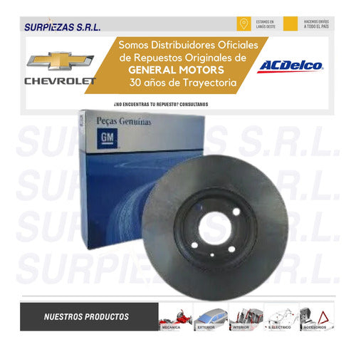 Chevrolet Original Cruze 17/1.4 Brake Disc 1