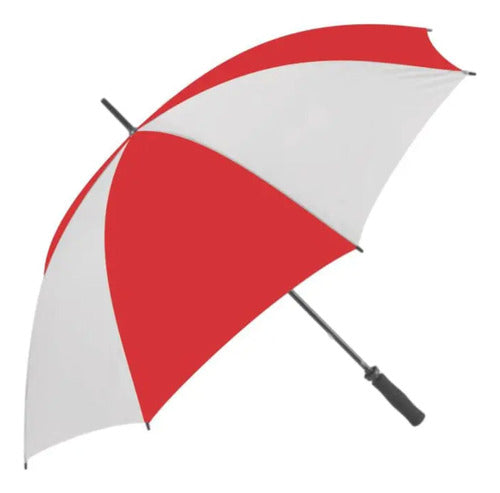 Generic Customized Golf Umbrellas Full Color Logo Offer X50 4