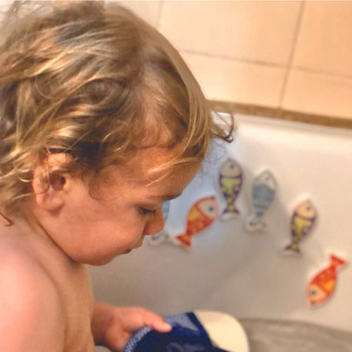 Juego Para Pescar Con Red En La Bañera Bebes 3