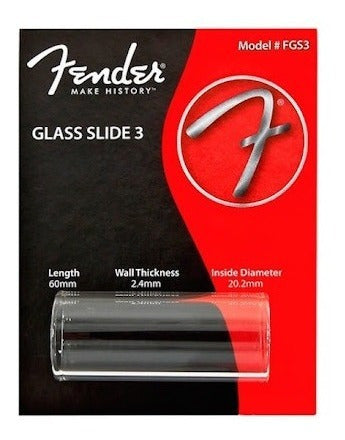 Fender Glass Slide Medium - Model Fgs3 1