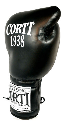 Corti Boxing Gloves 16 Oz Leather Kickboxing Professionals 2