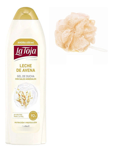 La Toja Gel De Ducha Jabón Leche De Avena X 650 Ml + Regalo 0