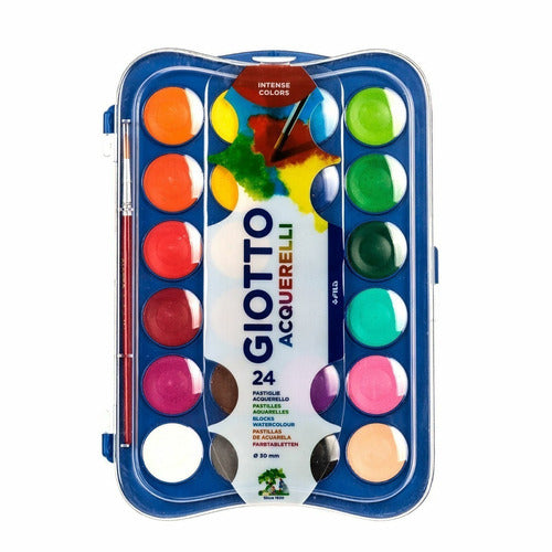 GIOTTO Watercolors X24 Colors MP Adrogue 0