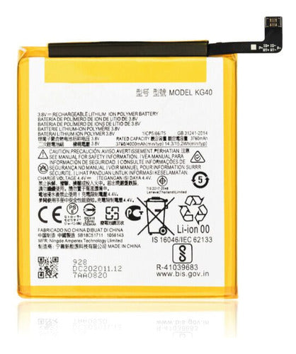 Celuphone Lithium Battery for Motorola Moto E7 XT-2095 KG40 5000mAh 0