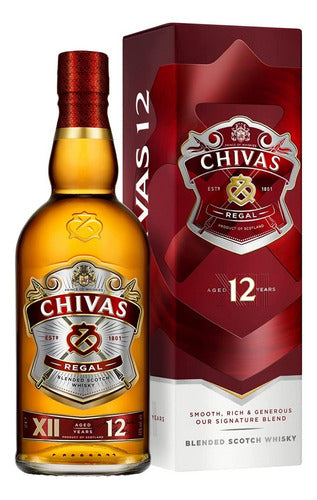 Whisky Chivas 12 Años 1 Litro Envío Gratis 0