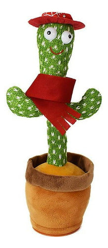 Cactus Dancing Toy with Music, Sings, Dances, and Repeats Voice 0