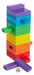 Don Alberto UY Tower of Colored Wood Blocks Game with Dice 1