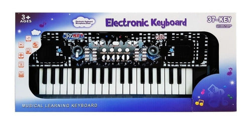 Electronic Keyboard with Microphone 37 Keys MTK008 9 4