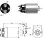 Solenoid or Automatic 12V Ford Ranger 2.5 Diesel ZM 769 0