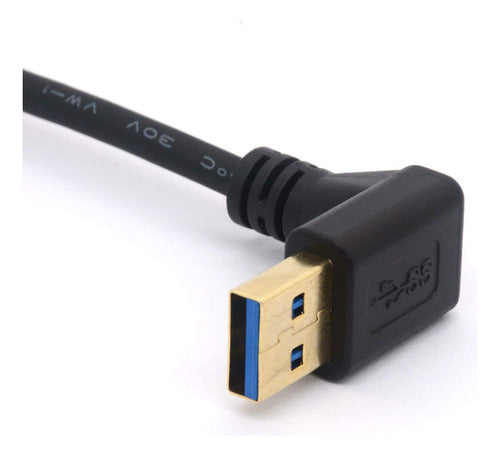 GLHONG Gold-Plated USB Type C Extension Cable, 9.8in, USB 3.0 1