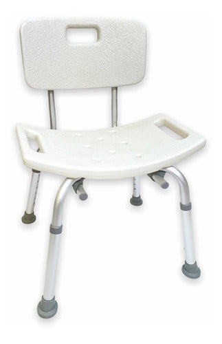 Romano Shower Chair with Adjustable Height and Backrest 5