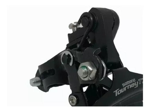 Shimano Tourney TZ510 Top Pull 44D Front Derailleur 5