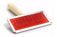 Medium Carding Brush No. 2 with Protected Tips for Dog Cat 0