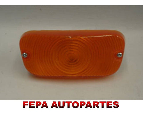 Generic 1033 Front Turn Signal Light Ford F-100 61 / 64 Amber Orange Lens 1