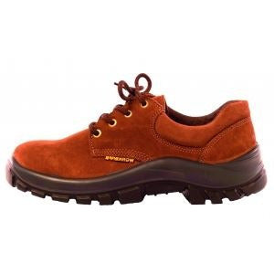 Zapato De Cuero Top Nobuck Marrón,pta.plástica,t47 Worksafe 0