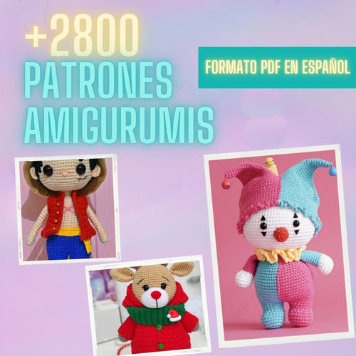 + 2800 Amigurumi Patterns | PDF in Spanish 1