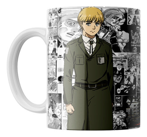 Sublismall Anime Attack On Titan Mugs | Plastic Polymer #006 0