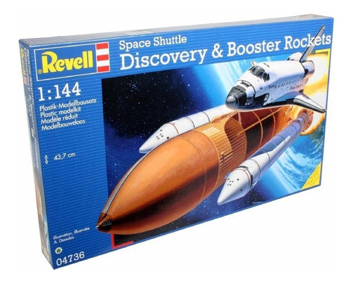 Transbordador Space Shuttle Discovery 1/144 Model Kit Revel 6