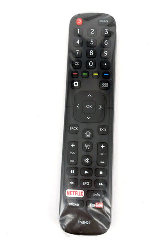 Original Hisense EN2H27HS Netflix Youtube Remote Control 0