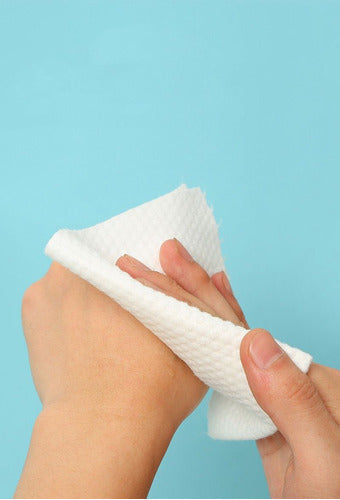 Disposable Makeup Remover Facial Cotton Towel x80u 3