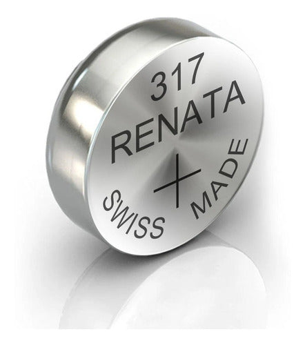 Pilas Renata 317 Originales Suiza | Batería Tipo Botón X10 2