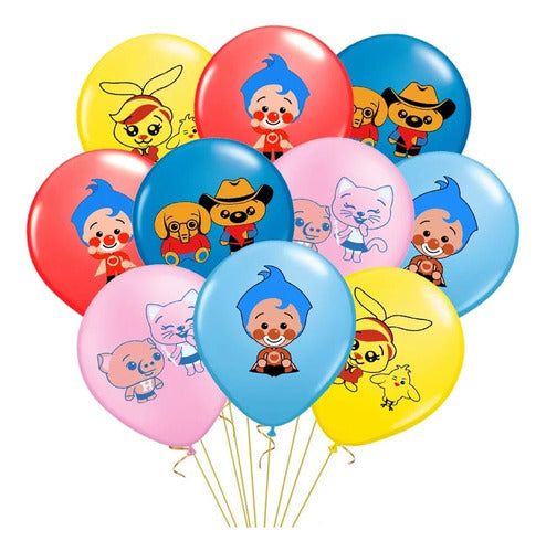 Art.fiesta Birthday Balloons Plim Plim Clown 0