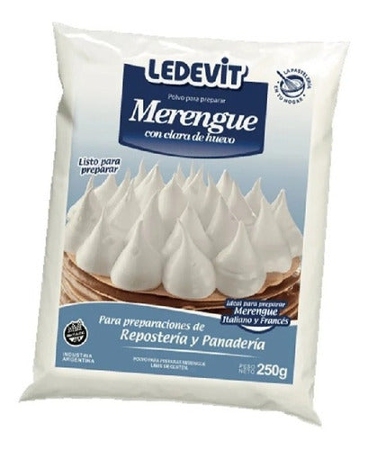 Ledevit Premezcla Merengue En Polvo 250g X 1 U 0