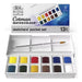 12 Acuarelas Cotman Winsor & Newton Pincel Box 0