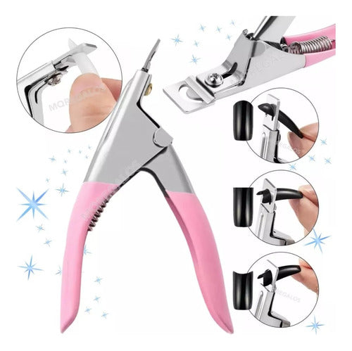 M&Q Regalos Nail Tip Cutter Pincer for Gel Manicure 0