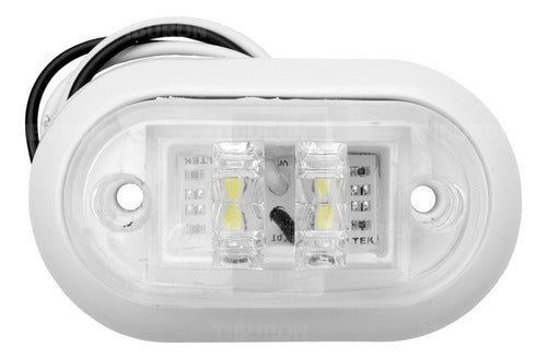 Luz Cortesia Auxiliar P/ Carreta Led Lancha Barco Jet Ski 0