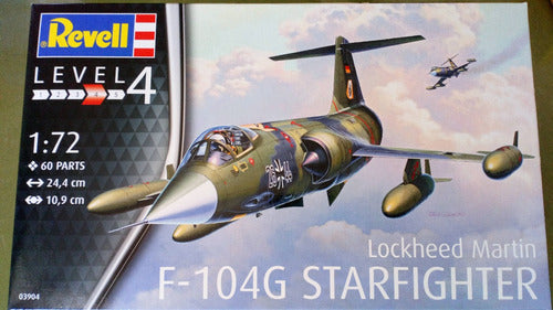 Revell 1/72 Scale Lockheed Martin F104G Starfighter Model Kit 0