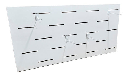 MJmaderas Panel Ranurado Qatari 1.30x90 - Nuevo Modelo - Diseño Único! 1