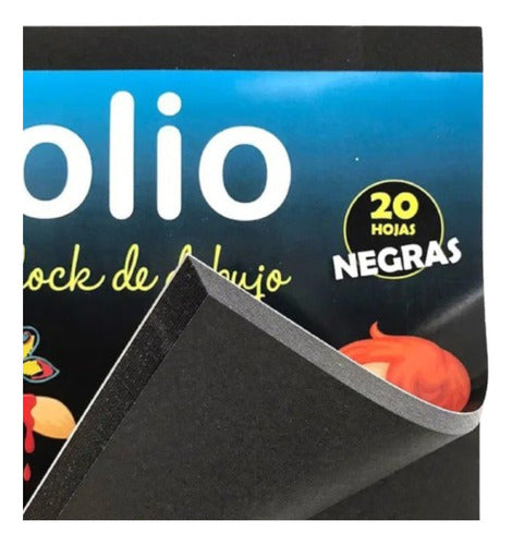 Capitolio Black Drawing Block No. 5 Pack of 5 for Crafts 1