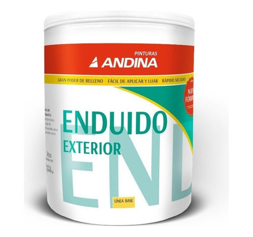 Enduido Paredes Exterior Andina - 1lt Pintumm 0