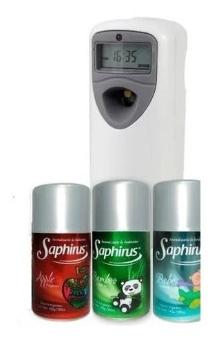 Digital Aromatizer Device Saphirus Nblct-04 + 3 Saphirus Aerosols 0