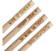 One Express 30 Natural Wood Black Pencils Laser Engraved or Printed 2