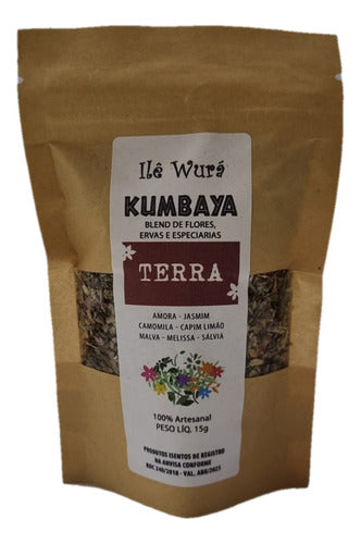 Blend De Ervas - Kumbaya Terra 15g Com Flores E Especiarias 0