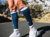 Compressport - New R2V3 Calf Sleeves - Blue 5