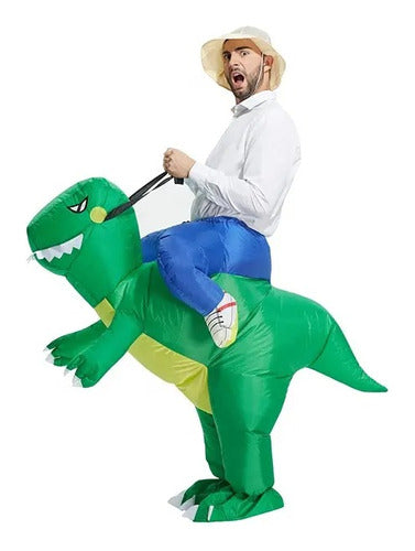 Charrua Disfraz De Dinosaurio T Rex Inflable 0