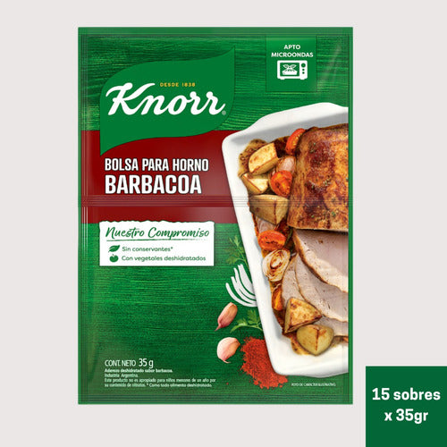 Knorr Barbecue Flavor Cooking Bags 15u X 25g 0