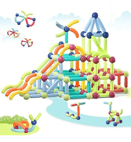 3 Years and Up Magnetic Building Blocks for Kids Aged 4 to 5 0