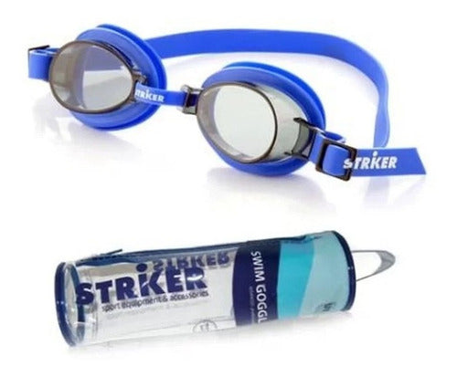 Junior Swimming Goggles Striker for Pool Activities Art 1100 with Case 0