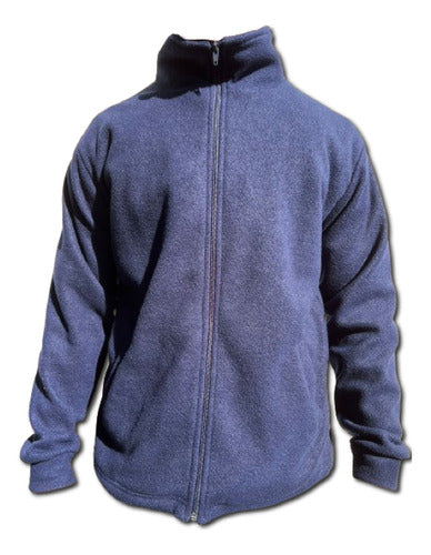 Buzo Campera Polar Cómodo Suave Azul Fabricantes 2