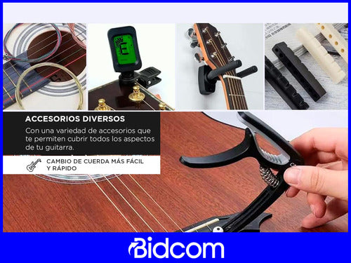 Gadnic Acoustic Guitar Accessories Set 66-Piece Kit 4