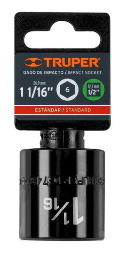 Truper Tubo Dado De Impacto 1-1/16 Truper 13397 D-7434-H 1