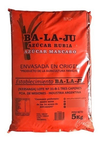 Pack X 3  Azúcar Mascabo O Integral De Caña Ba-la-ju X  5k 0