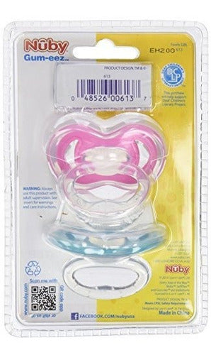 Mordedor Nuby 2-pack Gum-eez, Los Colores Pueden Variar 1