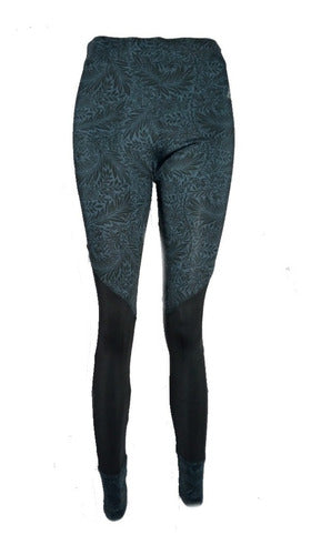 Women's Alait High-Waisted Printed Leggings with Strategic Cutouts 0